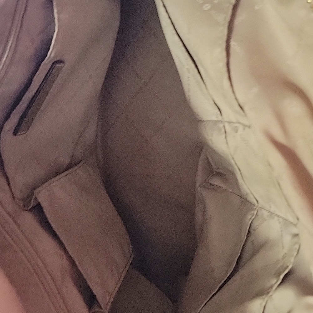 Michael Kors Metallic Gold Tote Bag - Picture 12 of 12